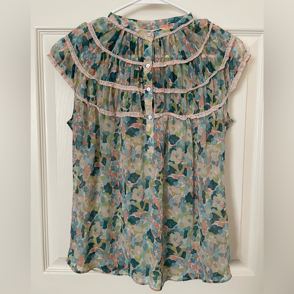 Sheer M.S.S.P. Blouse - Medium